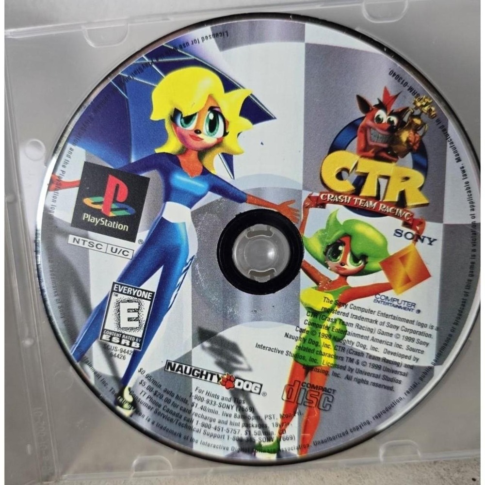 Crash Team Racing CTR Song PlayStation 1 PS1
